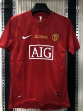 07-08 Man United  Home   Retro Jersey