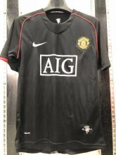 07-08 Man United  Away  Retro Jersey