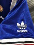 1985 Man United  Away Blue Retro Jersey