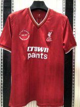 85-86 Liverpool  Home  Retro Jersey