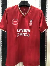 85-86 Liverpool  Home  Retro Jersey