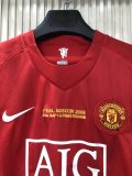 07-08 Man United  Home   Retro Jersey