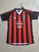 02-03  AC Milan Home Retro Jersey