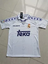 92-96 Real Madrid Home  Retro Jersey