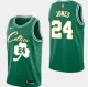 NBA Boston Celtics #24 JONES Green Jersey High Quality Name and Number Print