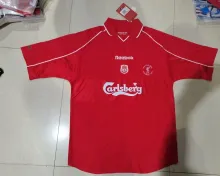 01-02  Liverpool  Home  Retro Jersey