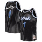 NBA Men's Orlando Magic Mitchell & Ness #1 McGRADY Black 2003-04 Hardwood Classics Jersey Name and Number Print