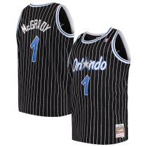 NBA Men's Orlando Magic Mitchell & Ness #1 McGRADY Black 2003-04 Hardwood Classics Jersey Name and Number Print