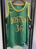 NBA Boston Celtics Green New City19-20 #36 SMART Jersey High Quality Name and Number Print