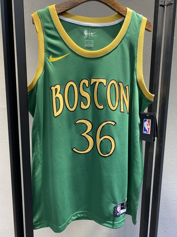 NBA Boston Celtics Green New City19-20 #36 SMART Jersey High Quality Name and Number Print