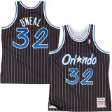 NBA Men's Orlando Magic Mitchell & Ness #32 O'NEAL Black 1994-1995 Hardwood Classics Throwback Team Jersey Name and Number Print