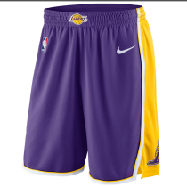 NBA Men Los Angeles Lakers Purple Pant Short High Quality