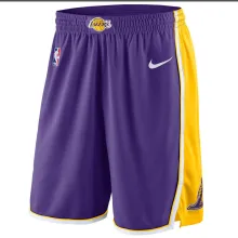 NBA Men Los Angeles Lakers Purple Pant Short High Quality