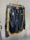 NBA Men Los Angeles Lakers Black Pant Short High Quality Name and Number Print