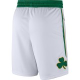 NBA Boston Celtics White Pant Short High Quality Name and Number Print