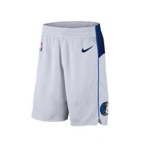 NBA Men Dallas Mavericks White Pant Short High Quality