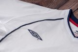 2002 England Home Retro Jersey