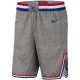 NBA Men Philadelphia 76ers Grey City Pant Short High Quality Name and Number Print