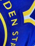 NBA Men Golden State Warriors 19-20 Season Blue #30 CURRY Jersey High Quality Name and Number Print