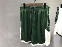 NBA Men Milwaukee Bucks Green Pant Short High Quality Name and Number Print