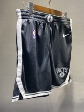 NBA Men New Brooklyn Nets Black Pant Short High Quality Name and Number Print