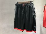 NBA Men Houston Rockets Black Pant Short High Quality Name and Number Print