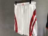NBA Men Houston Rockets White Pant Short High Quality Name and Number Print