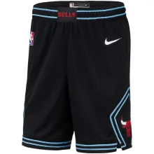 NBA Men Chicago Bulls Black City Pant High Quality Name and Number Print
