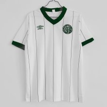 1984-1986 Celtic White  Retro Jersey