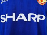 1988 Man United Blue Retro Jersye