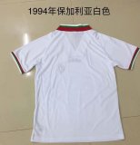 1994 Bulgaria White Retro Jersye