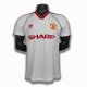 1988 Man United White Retro Jersye