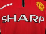 1998 Man United Home Retro Jersey