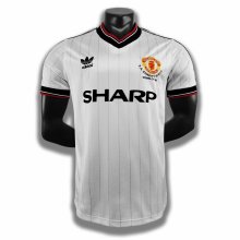 1983 Man United Away  Retro Jersey