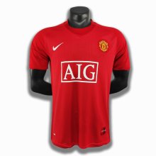 07-08 Man United  Home   Retro Jersey