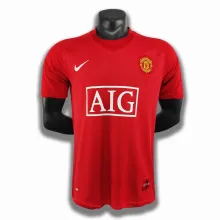07-08 Man United  Home   Retro Jersey