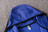 NBA New York Knicks Blue with Cap Jacket Tracksuit High Quality