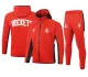 NBA Houston Rockets Red with Cap Jacket Tracksuit High Quality