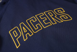 NBA Indiana Pacers Navy with Cap Jacket Tracksuit High Quality