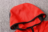 NBA Toronto Raptors Red with Cap Jacket Tracksuit High Quality