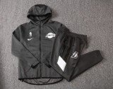 NBA Los Angeles Lakers Dark Grey with Cap Jacket Tracksuit High Quality