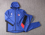 NBA Philadelphia 76ers Blue with Cap Jacket Tracksuit High Quality