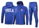 NBA Philadelphia 76ers Blue with Cap Jacket Tracksuit High Quality