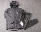 NBA Milwaukee Bucks Dark Grey with Cap Jacket Tracksuit High Quality