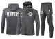 NBA Los Angeles Clippers Dark Grey with Cap Jacket Tracksuit High Quality
