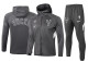NBA Milwaukee Bucks Dark Grey with Cap Jacket Tracksuit High Quality