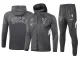 NBA Milwaukee Bucks Dark Grey with Cap Jacket Tracksuit High Quality