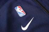 NBA Indiana Pacers Navy with Cap Jacket Tracksuit High Quality