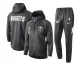 NBA Denver Nuggets Dark Grey with Cap Jacket Tracksuit High Quality
