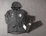 NBA Toronto Raptors Dark Grey with Cap Jacket Tracksuit High Quality